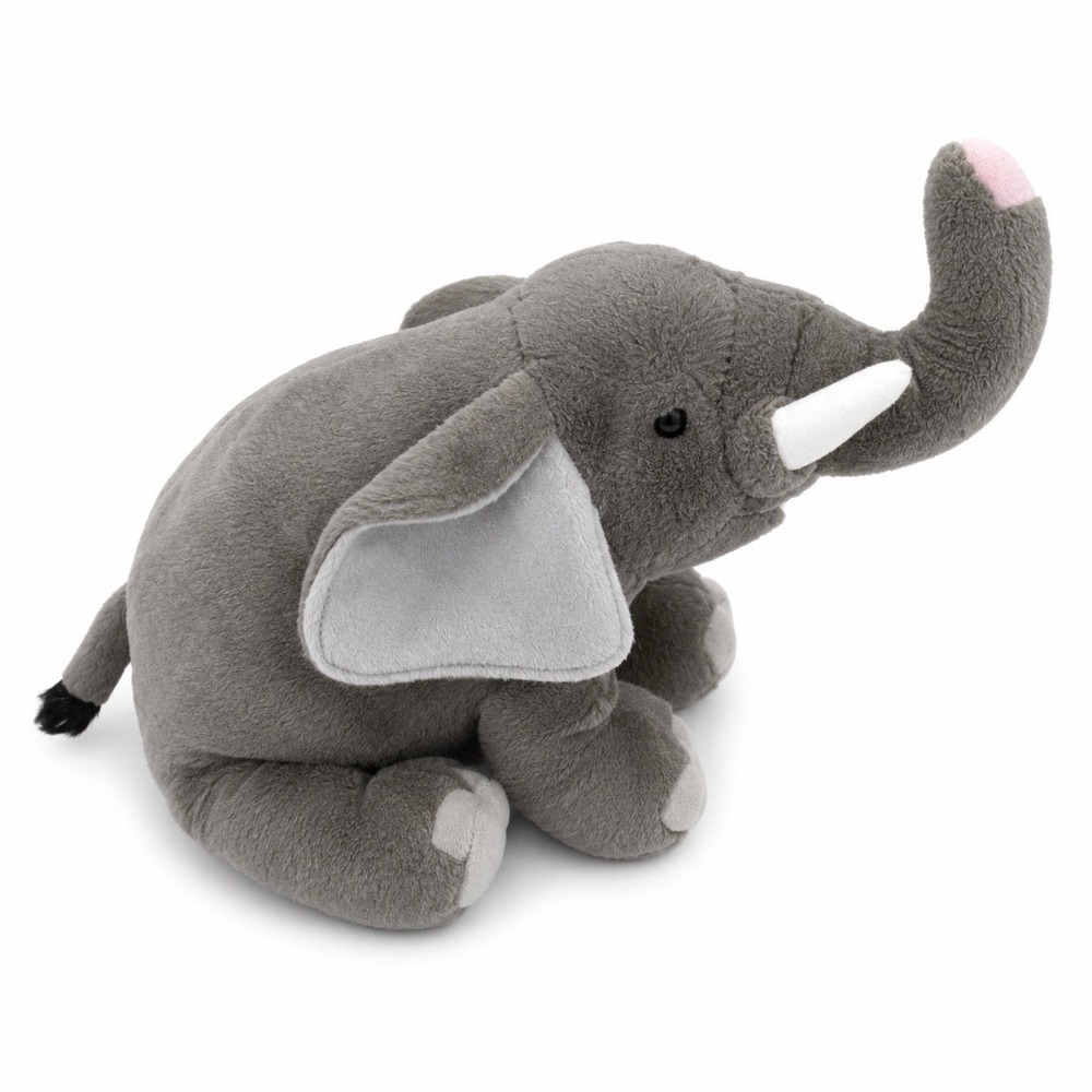 Wild Republic African Elephant Plush 12" Safari Gray Stuffed Animal Toy